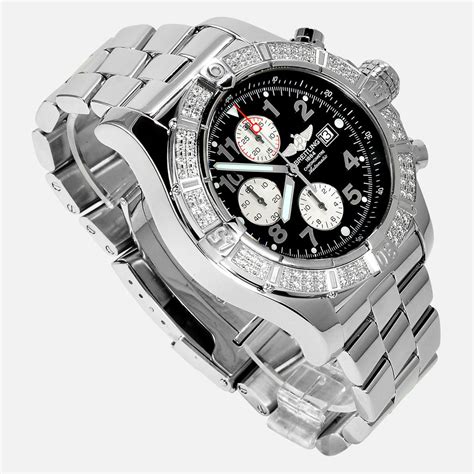 breitling a13370 retail price|Breitling super avenger a13370 diamond.